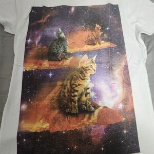 Bluenotes Cosmic Cat Tee - Multicolor